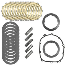 Clutch Friction Steel Plates Kit for Kawasaki Ninja ZX-9R ZX9R ZX900 2000 - 2003
