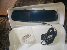 Rearview Mirror Car DVR Dual Dash 1080P HD Cam Camera Front Rear Video Recorder