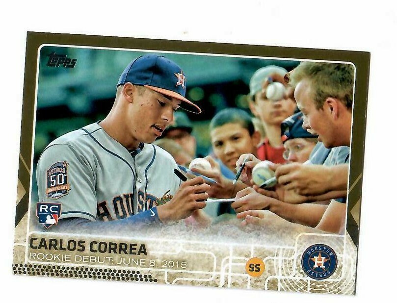 2015 Topps Update Gold  -  Finish Your Set  -  US201 Through US400