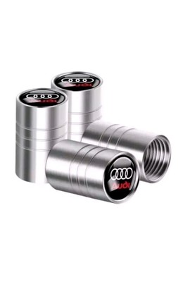 4x Audi valve caps logo emblem car motorcycle valve * NEW