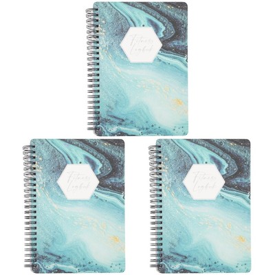  3 Pack Business-Notizbuch Fitness Zeitschrift Fürs Fitnessstudio -Tagebuch