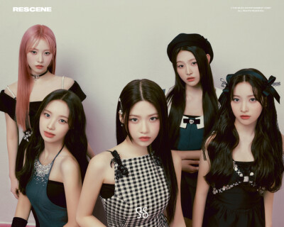 RESCENE [RE:SCENE] 1st Single Album CD+POSTER+Photo Book+2 Card+