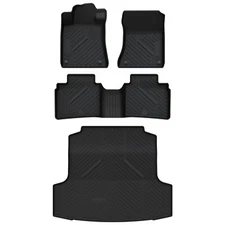 LASFIT Floor Mats for Nissan Altima 2019-2025 TPE Protection Cargo Mat Full Set
