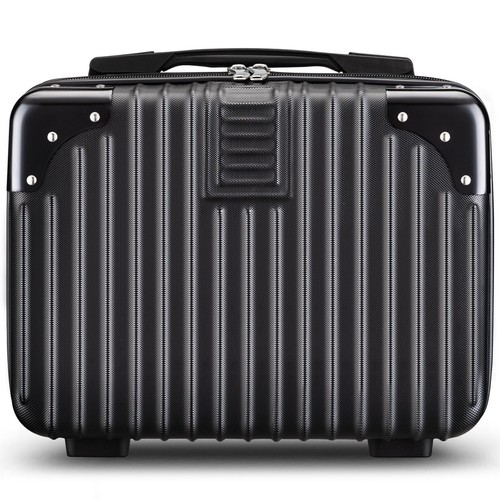 Cosmetic Travel Case Organizer Portable 12 Hard Shell Makeup Luggage Bag - Picture 3 of 9