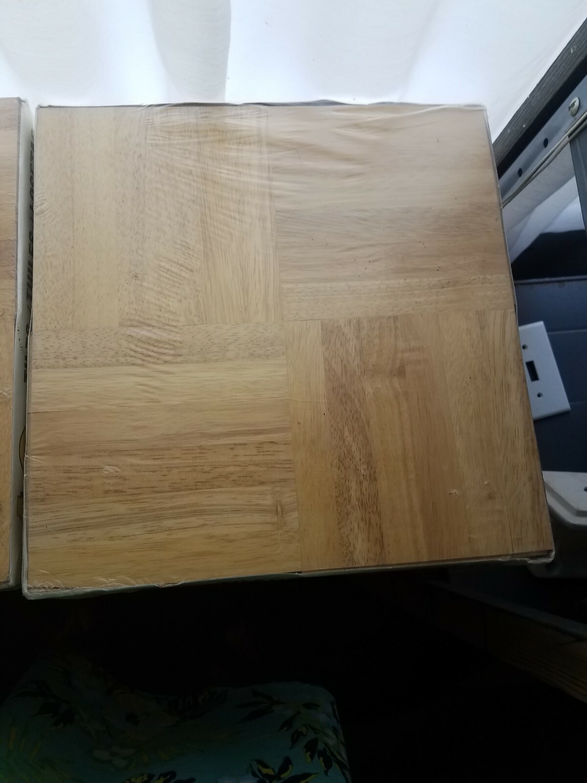 Bruce Solid Oak Parquet Flooring Box 10 Sq Ft Chestnut Ahs 101 12