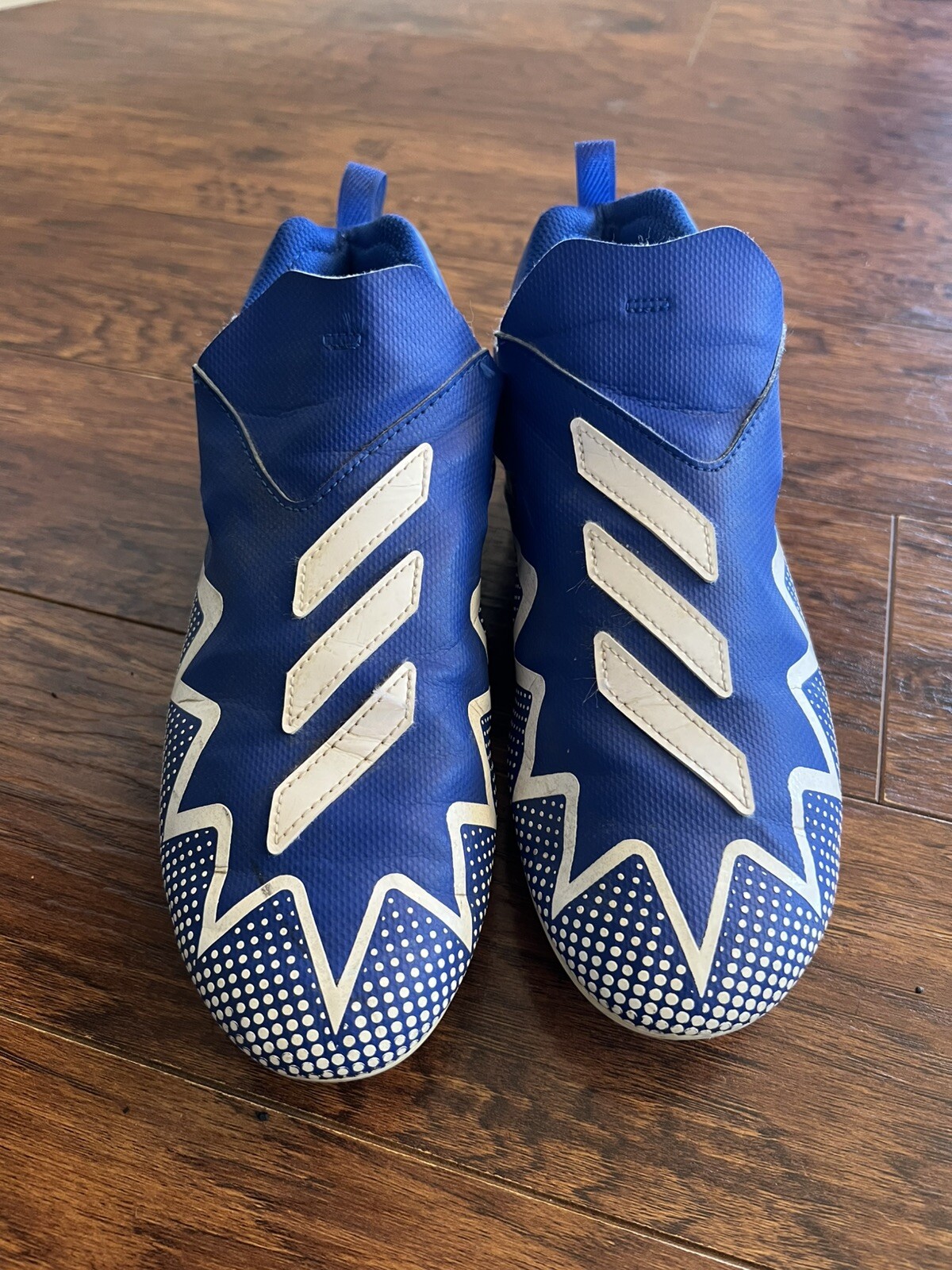 Adidas Youth Freak Spark J Team Football Cleats Royal Blue Size 4 GW3373
