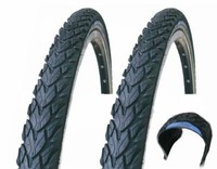 2 Reifen Schwalbe Marathon Plus Tour 37-622 (28 X 1.40) Fahrradreifen 28 Zoll