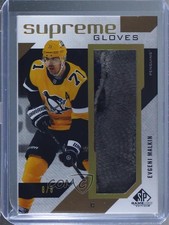 2021-22 Upper Deck SP Game Used Supreme Gloves 8/8 Evgeni Malkin #SP-EM 0fo5