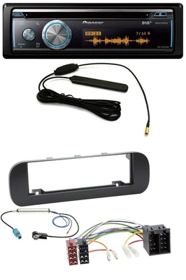 Pioneer CD USB Bluetooth DAB MP3 Autoradio für Fiat Panda (2012-2020) schwarz - Bild 1 von 4