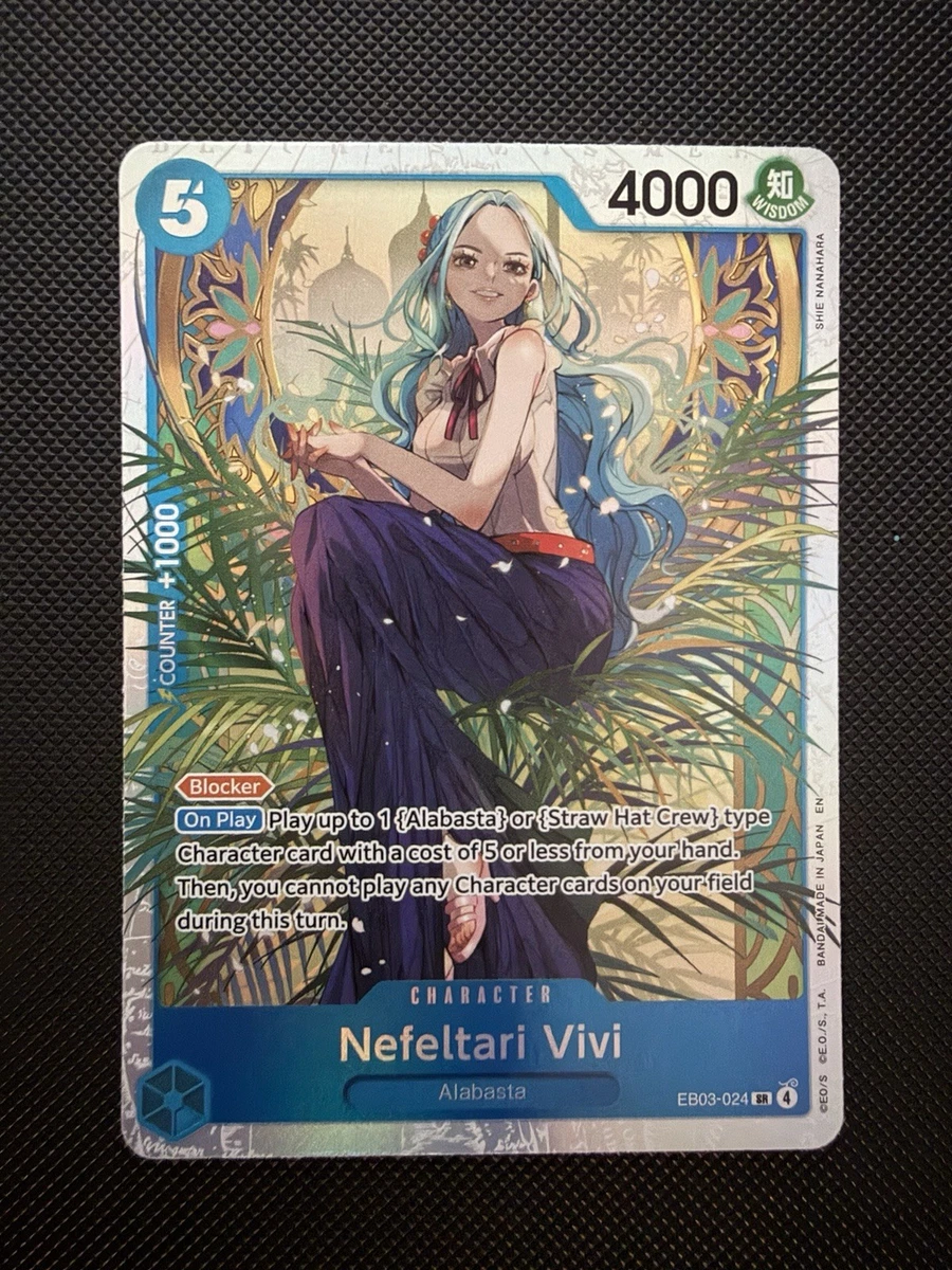 Nefeltari Vivi-024 EB03-024 Extra Booster: One Piece Heroines