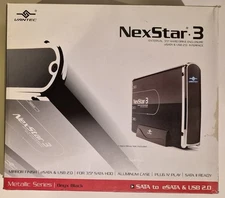 Vantec NexStar 3 External 3.5" Hard Drive Enclosure SATA to eSATA & USB 2.0 NEW
