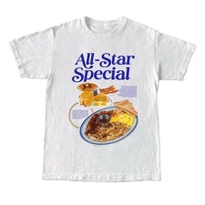 All-Star Special Breakfast T-Shirt, Unisex Graphic T-shirt, Vintage 90s style