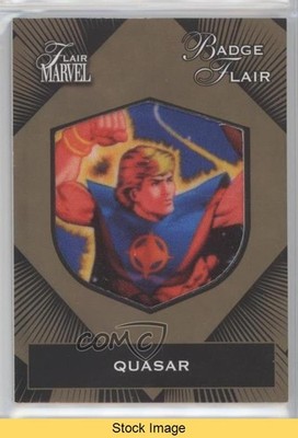 2023 Flair Marvel Badge Flair Quasar #PFB17 READ og2