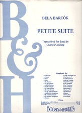 Brass Band Score/Bartok: Small Suites/Charles Cushing ed.