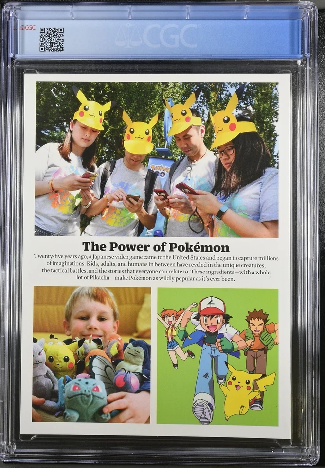 Time Pokémon 25th Anniversary Charmander Cover Jul 24 CGC 9.8 - Image 2 of 3