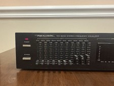 Realistic Dual 10 Band Stereo Frequency Equalizer 31-2020A