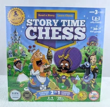 Story Time Chess 8+ Silly Stories 30+ Mini Games Read A Story/Learn Chess NEW