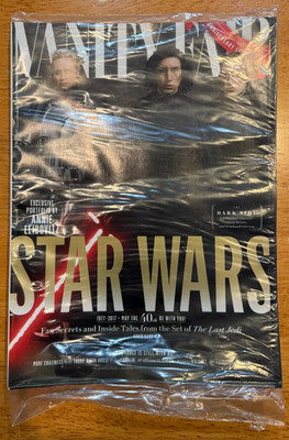 STAR WARS Edition Vanity Fair Magazine 2017 Dark Side Cover New Still in Sealed