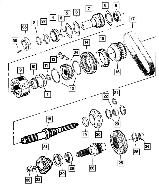 Genuine Mopar Synchronizer Spring 4746138