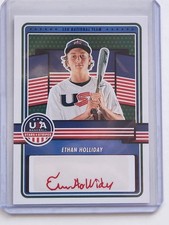 2023 Stars & Stripes Ethan Holliday🔥 Red Ink🔥 Auto SSP