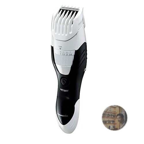 Panasonic ER-GB40-W Men's Rechargeable Beard Trimmer Waterpr