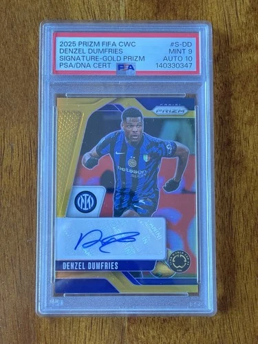 Denzel Dumfries 2025 Panini Prizm Denzel Dumfries Gold