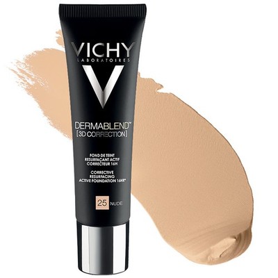 Vichy Dermablend 3D Fondotinta coprente per pelle grassa con imperfezioni tonali