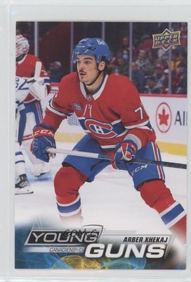 2022-23 Upper Deck Series 2 Young Guns Jumbo Arber Xhekaj #490 Rookie RC ax2