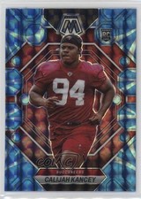 2023 Panini Mosaic Rookies Reactive Blue Mosaic Prizm Calijah Kancey #293 1o1p