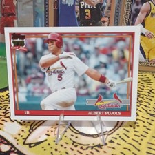 Topps 2026 Series 1 Albert Pujols #T91-43 1991 Topps St. Louis Cardinals