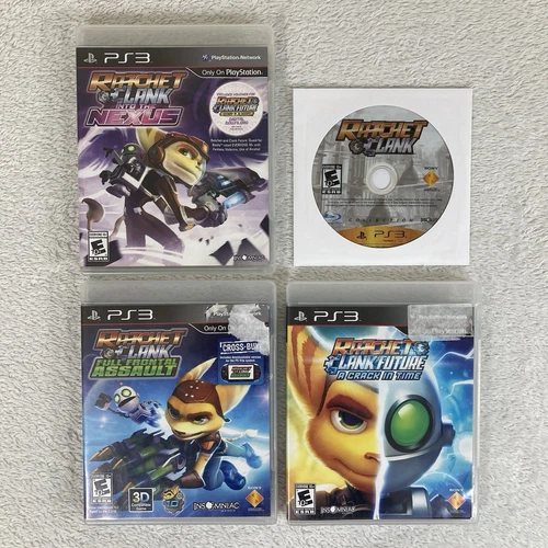 Ratchet & Clank Collection, Into the Nexus, etc (Playstation 3 PS3) 4 Game LOT
