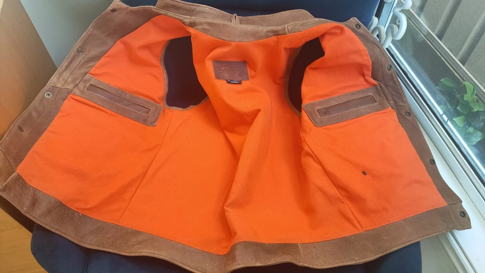 Grifter Masterson leather motorcycle vest - product detail image 8