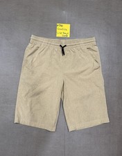 Nautica Boys Khaki Shorts Size Large 14 16 Elastic Waist Casual
