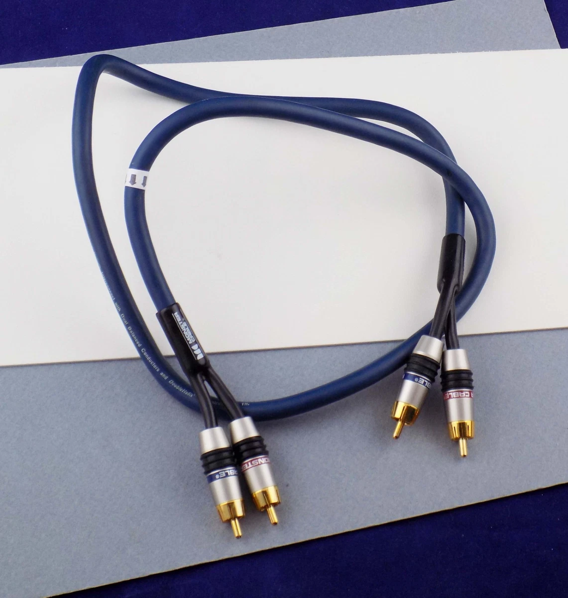 Monster 1 - 4 ft Cable RCA/Phono Male Home Audio Cables