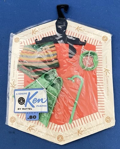 Vintage Original 1961 Mattel Fashion Pak Ken Snorkel Skin Diving Outfit