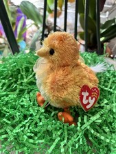 TY Beanie Babies CHICKIE The Baby CHICK 9/20/01 Birthday 5" Plush Very Cute MWMT