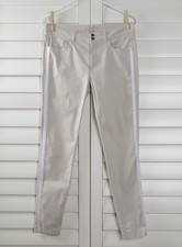 ANATOMIE Italy 225 Beige Khaki Casual Skinny Slim Fit Pants Size Small