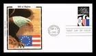 US COVER BILL OF RIGHTS BICENTENNIAL FIRST DAY ISSUE COLORANO SILK CACHET