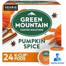 Green Mountain Coffee Roasters Pumpkin Flavored Light K-Cup Coffee Pods - 24ct