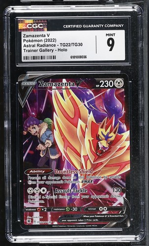 Zamazenta V graded CGC 9 for sale on eBay