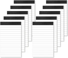 10 Pack Small Note Pads 3X5 Lined Writing Pads Mini Notepads Small Pads of Paper