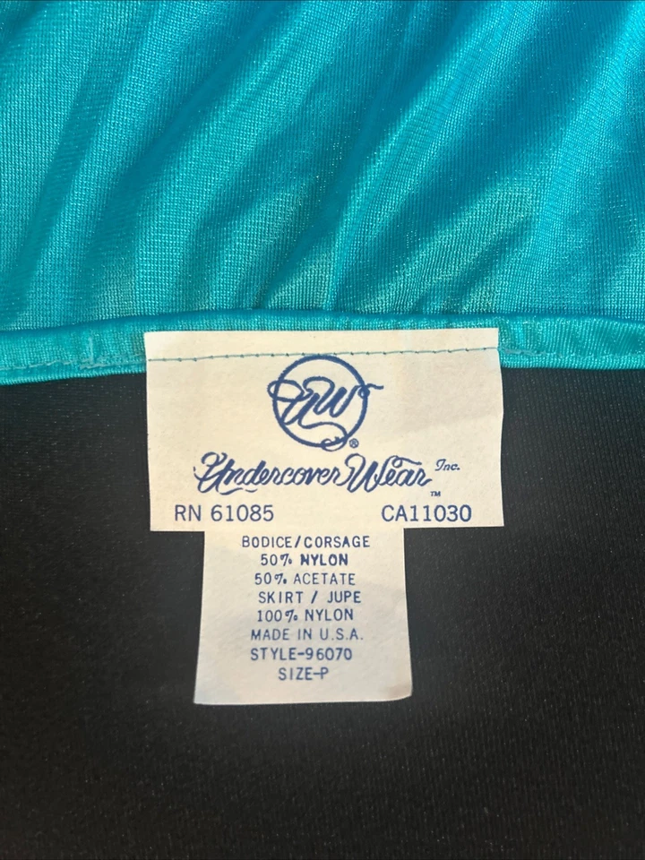 Lote 5 Camisones Camisones Vintage Años 80 Camisones Sedosos Pequeños/Medianos/Grandes Encaje Ropa Encubierta Foto 3 de 4