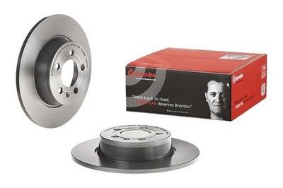 2x BREMBO Bremsscheibe 08.B413.21 für AUDI