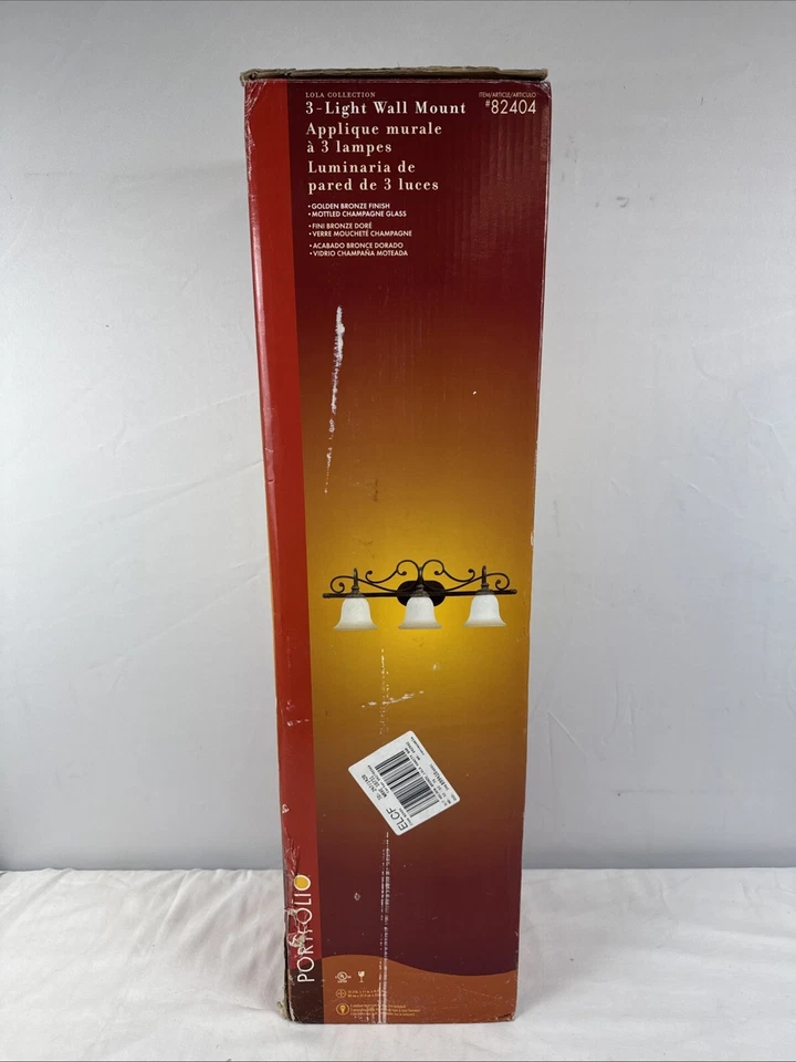 Portfolio Lola Collection 3 灯壁挂式 82404 全新 — 第 3/4 张图片