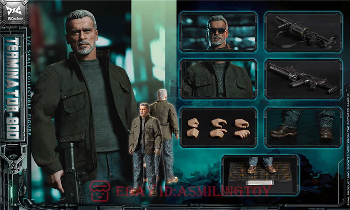 1/6 DJ-CUSTOM NO-16004 Terminator T800 Arnold Schwarzenegger 1/6 DJ-CUSTOM NO-16004 Terminator T800 Arnold Schwarzenegger