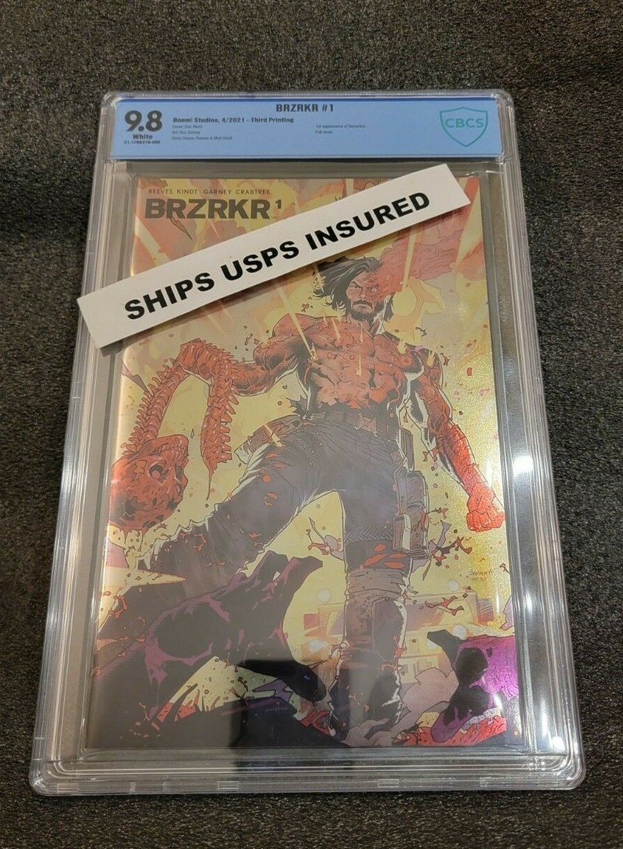 アメコミリーフ BRZRKR #1 CGC 9.8 BRZRKR #1 CGC Signature Series 9.8 John Giang Variant B