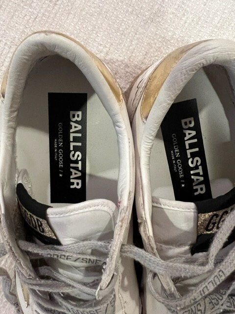 Size 10 - Golden Goose Ballstar Milk Gold W for sale online