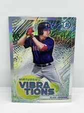 2022 Bowman Chrome Blaze Jordan Virtuosic Vibrations REFRACTOR #VV-10 Red Sox