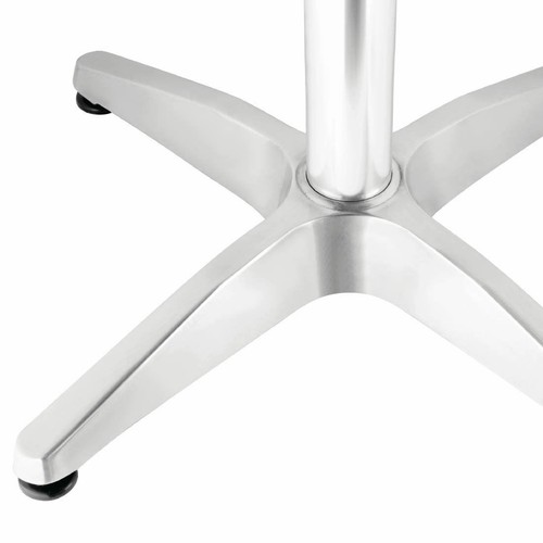 Bolero Square Bistro Table -Stainless Steel 720(H) x 700(W) x 700(D)mm - Picture 4 of 5