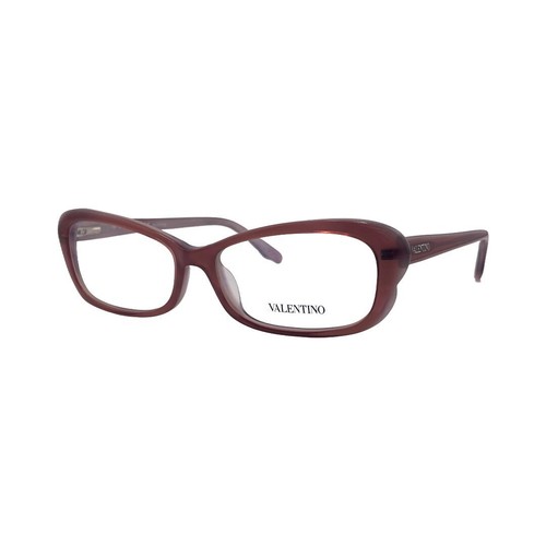 Valentino V2603 Rose Pearl Women's Eyeglasses Frames 53mm 15mm 135mm - 610 - Picture 2 of 5